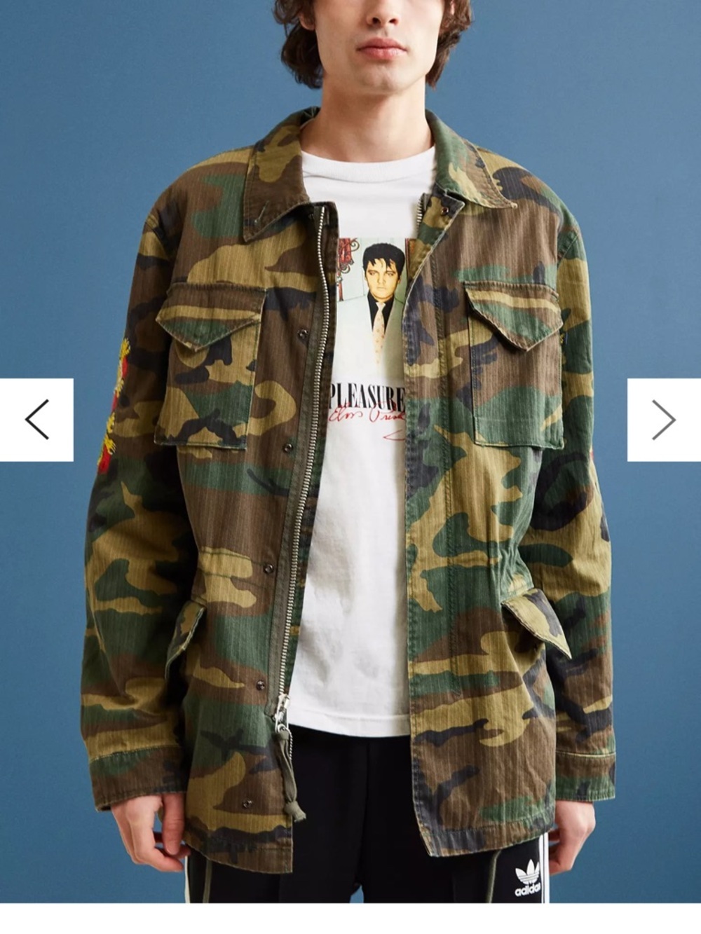 Alpha Industries Camo Dragon Tour Field Coat NWOT - Picture 8 of 8